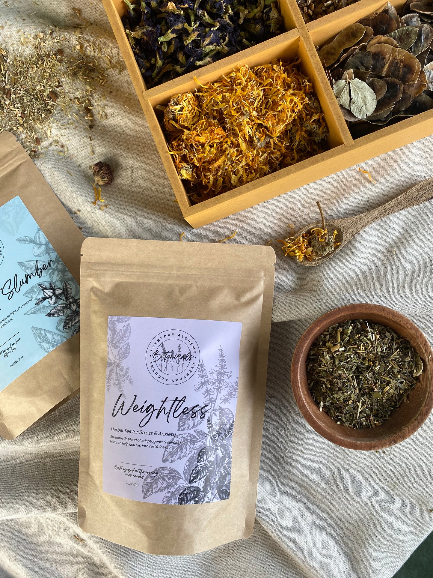 Weightless: Herbal Tea for Stress Support