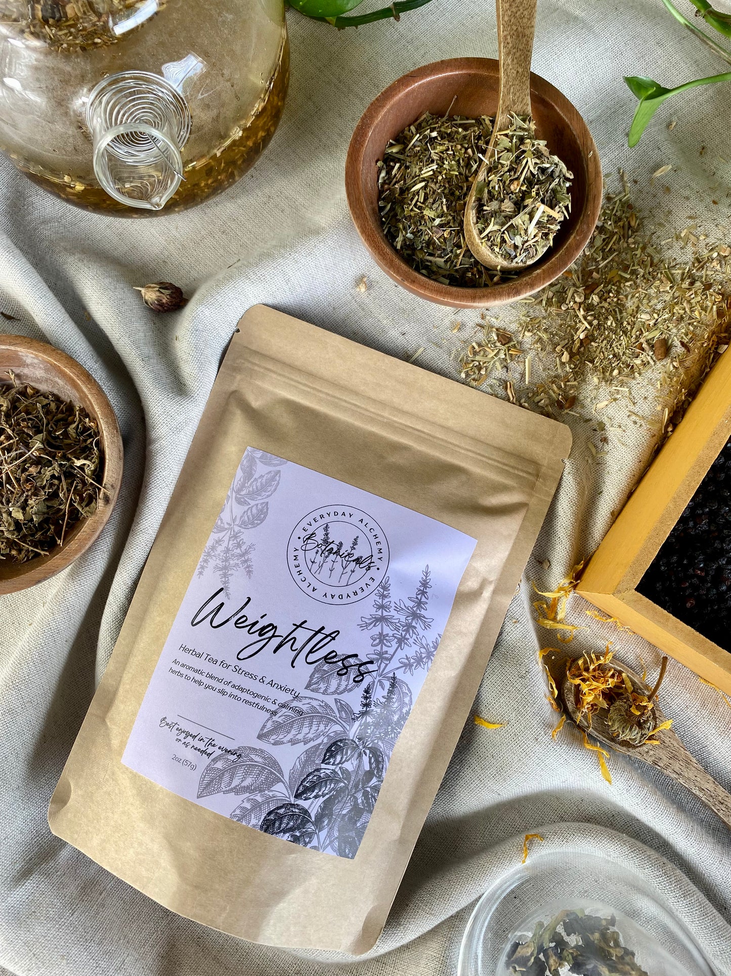 Weightless: Herbal Tea for Stress Support