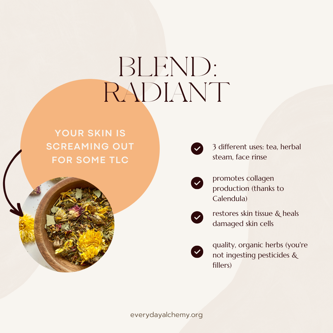 Radiant: Herbal Tea for Your Skin