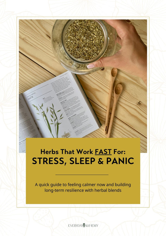 Herbs That Work FAST For Stress, Sleep & Panic
